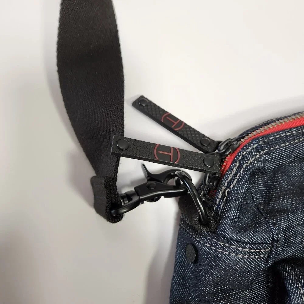 Tumi T Tech Denim Messenger Bag Essential Gear